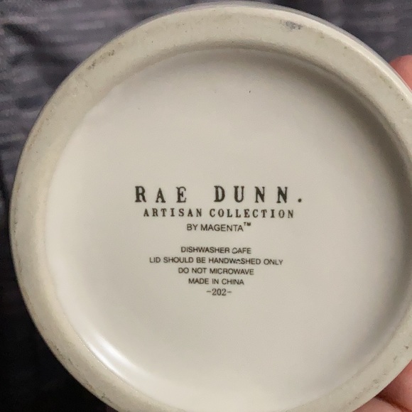 Rae Dunn Tea Container - Picture 4 of 6